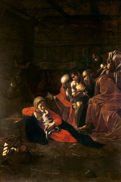 Adoration of the Shepherds by Michelangelo Merisi Caravaggio